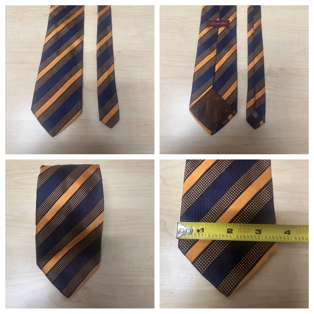 Emidio Tucci Men’s silk Tie 
Made in Spain